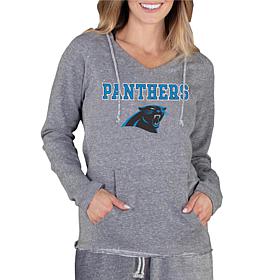 Officially Licensed NFL Ladies Mainstream Long-Sleeve Hoodie -Panthers
