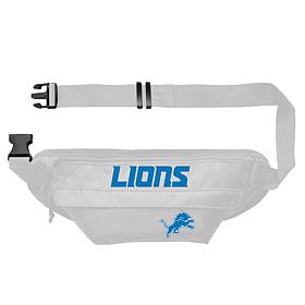 Officially Licensed NFL Large Fanny Pack - Detroit Lions