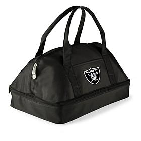 Officially Licensed NFL Las Vegas Raiders Black Potluck Casserole T...