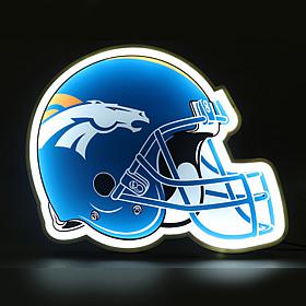 Officially Licensed NFL LED Helmet Lamp - Broncos