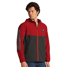 Officially Licensed NFL Lightweight Full Zip Hooded Jacket by Glll