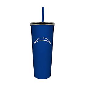 Officially Licensed NFL Los Angeles Chargers 24 oz. Skinny Tumbler