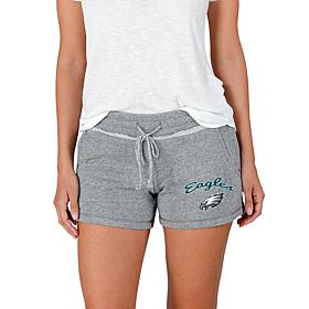 Officially Licensed NFL Mainstream Ladies Knit Shorts - Eagles