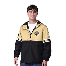 Officially Licensed NFL Men's Batter Up Hooded Pullover Jacket by Glll