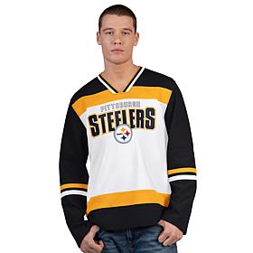 Officially Licensed NFL Men's Black Label Fashion Jersey Top by Glll