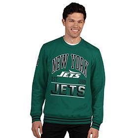 Officially Licensed NFL Men's Crew-Neck Fleece Pullover by Glll