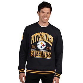 Officially Licensed NFL Men's Crew-Neck Fleece Pullover by Glll