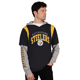 Officially Licensed NFL Men's Long-Sleeve Fashion Layer Top by Glll