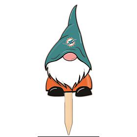 Officially Licensed NFL Miami Dolphins Gnome Yard Stake