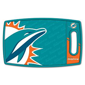Officially Licensed NFL Miami Dolphins Logo Series Cutting Board