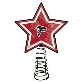 Officially Licensed NFL Mosaic Tree Topper - Falcons