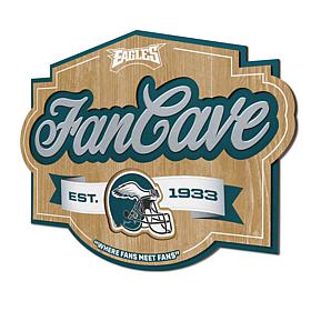 Officially Licensed NFL  Philadelphia Eagles Fan Cave Sign