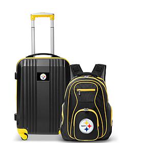 Officially Licensed NFL Pittsburgh Steelers Backpack & Carry-On