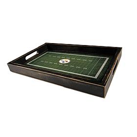 Officially Licensed NFL Pittsburgh Steelers Team Field Tray