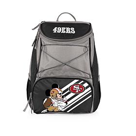 Officially Licensed NFL PTX Backpack Cooler - Mickey 49ers