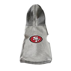 Officially Licensed NFL San Francisco 49ers Pet Hooded Crewneck