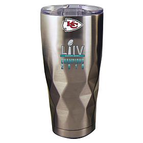 Officially Licensed NFL SB LIV Champs 22 oz. Diamond Tumbler - Chiefs