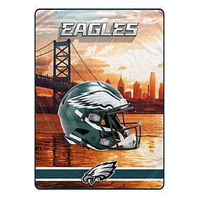 Officially Licensed NFL Skyline FAN-mily Throw by Pegasus Sports