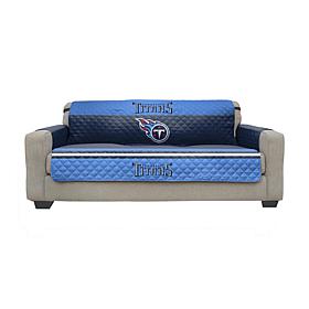 Officially Licensed NFL Sofa Cover - Tennessee Titans