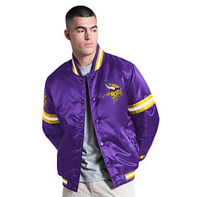 Officially Licensed NFL Starter Men's Satin Varsity Jacket