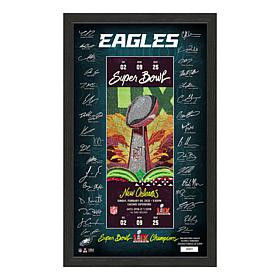 Officially Licensed NFL Super Bowl LIX Signature Ticket Frame