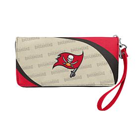 Officially Licensed NFL Tampa Bay Buccaneers Curve Zip Organizer
