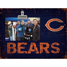 Officially Licensed NFL Team Name Clip Frame - Chicago Bears