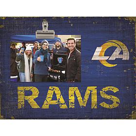 Officially Licensed NFL Team Name Clip Frame - Los Angeles Rams