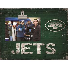 Officially Licensed NFL Team Name Clip Frame - New York Jets