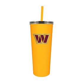 Officially Licensed NFL Washington Commanders 24 oz. Skinny Tumbler
