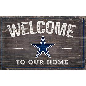 Officially Licensed NFL Welcome Sign - Dallas Cowboys