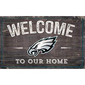 Officially Licensed NFL Welcome Sign - Philadelphia Eagles