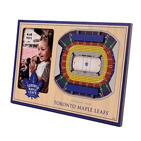 Officially Licensed NHL 3-D Picture Frame - Toronto Maple Leafs 