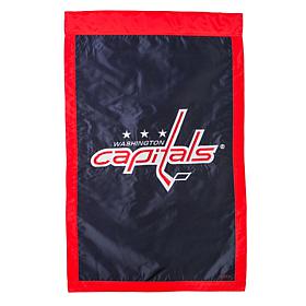 Officially Licensed NHL Applique House Flag - Washington Capitals