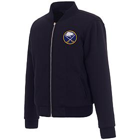 Officially Licensed NHL Buffalo Sabres Ladies Fleece & Nylon Jacket