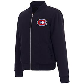 Officially Licensed NHL Canadiens Fleece & Nylon Jacket