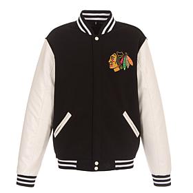 Officially Licensed NHL Chicago Blackhawk Unisex Leather Jacket