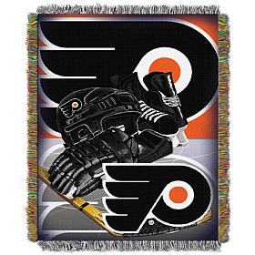 Officially Licensed NHL Home Ice Advantage Tapestry Throw - Flyers