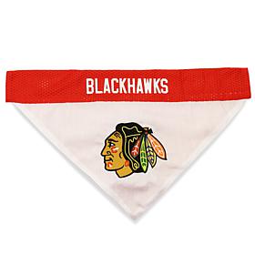 Officially Licensed NHL PetsFirst Chicago Blackhawks Reverse Bandana
