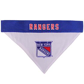 Officially Licensed NHL PetsFirst New York Rangers Reversible Bandana