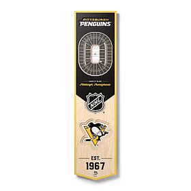 Officially Licensed NHL Pittsburgh Penguins 3D Stadium Banner