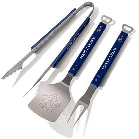Officially-licensed NHL Spirit 3-Piece BBQ Set - Toronto Maple Leafs 