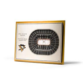 Officially Licensed NHL StadiumViews 3D Wall Art - Pittsburgh Penguins