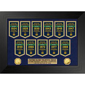 Officially Licensed Ntl Champ Deluxe Banner Collect - Fighting Irish