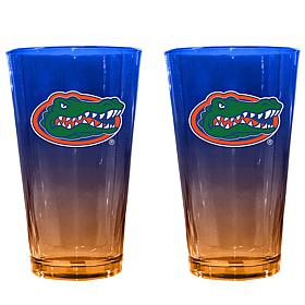 Officially Licensed Ombre Team Pint Glasses - 2-pack