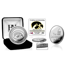 Officially Licensed Silver Mint Coin - University of Iowa Hawkeyes