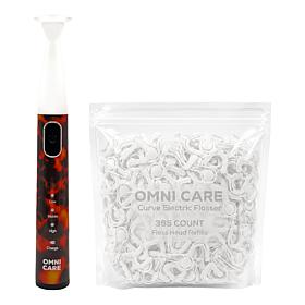 Omni Care Curve Sonic Flosser with 365 Floss Heads