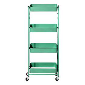 Origami 4-Tier Rolling Cart with Wheels