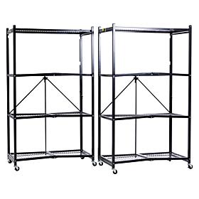 Origami Heavy Duty 4-Tier Rack 2-pack