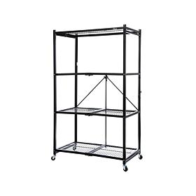 Origami Large 4-Tier Heavy-Duty Rack with Casters